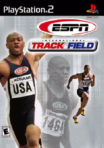 ESPN Track and Field box art for Playstation 2